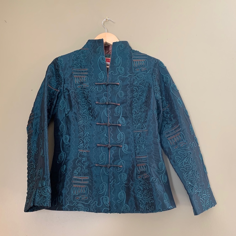Silk Embroidered Jacket